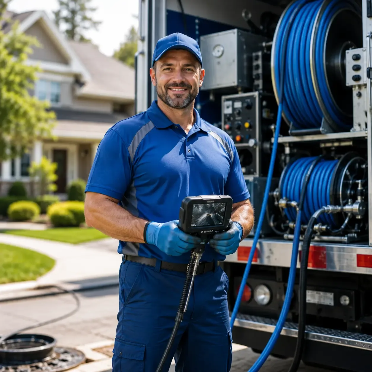 Local outdoor drain cleaning specialists in Knierim, IA
